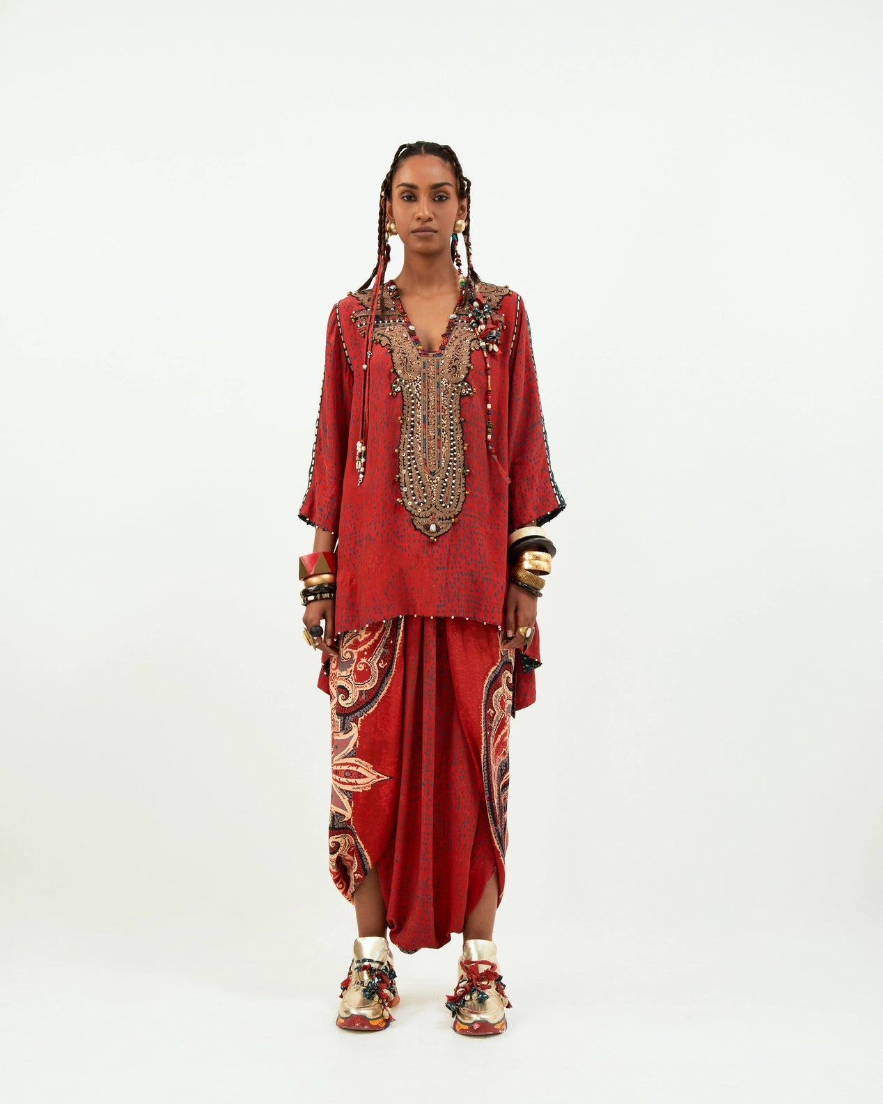 MITRA SHORT KURTA SET