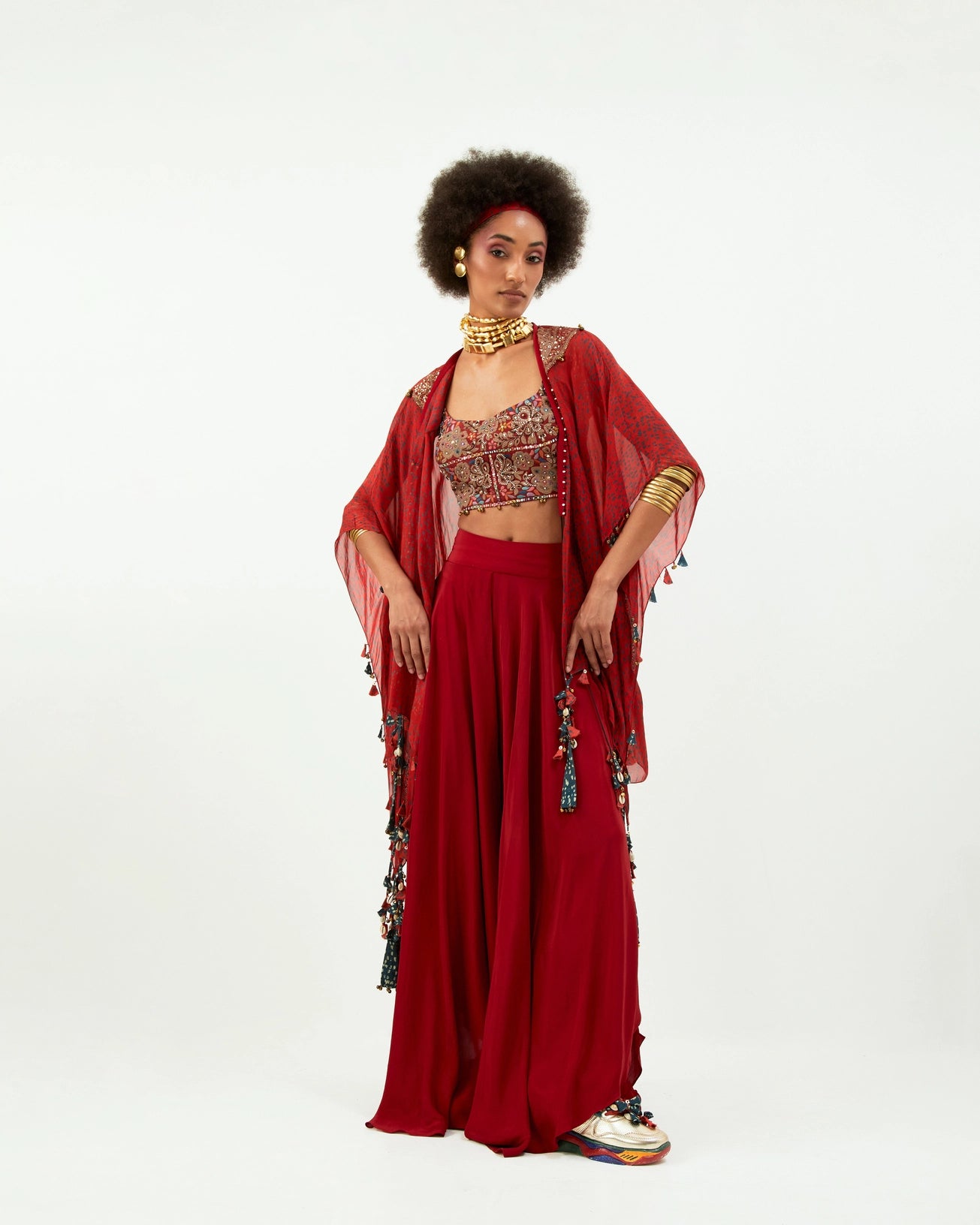 VENI DUPATTA JACKET SET