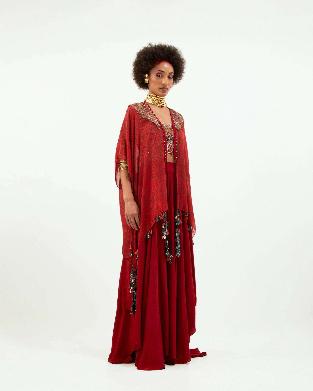 VENI DUPATTA JACKET SET
