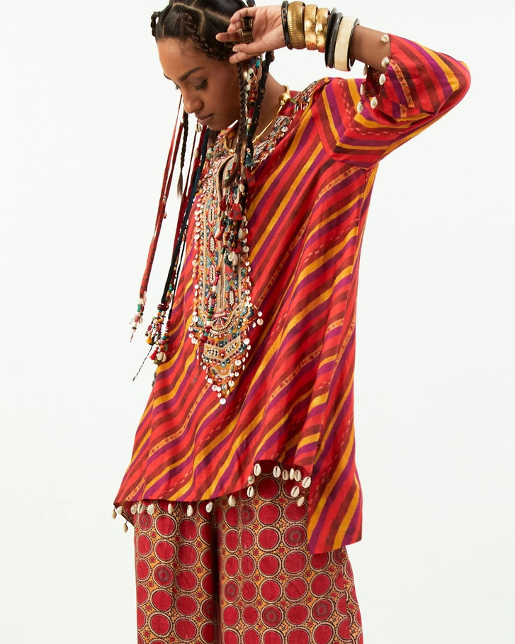 MITRA SHORT KURTA SET