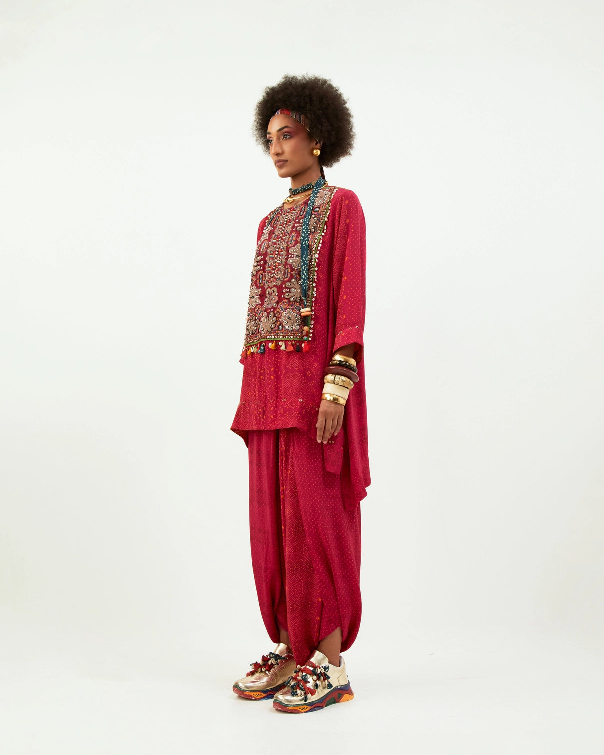 MITRA SHORT KURTI SET