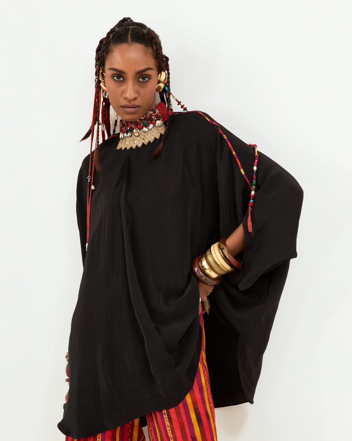 RITU KAFTAN TOP SET