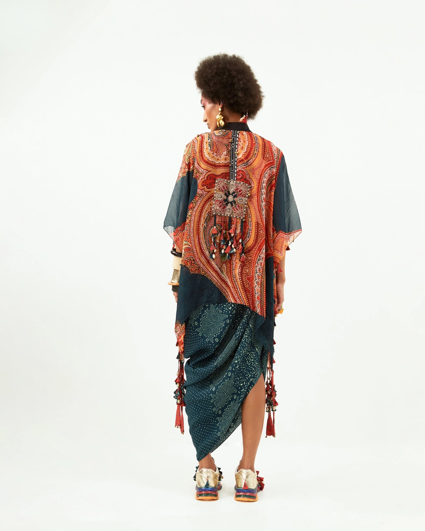RASA ONE SHOULDER DRESS AND JACKET