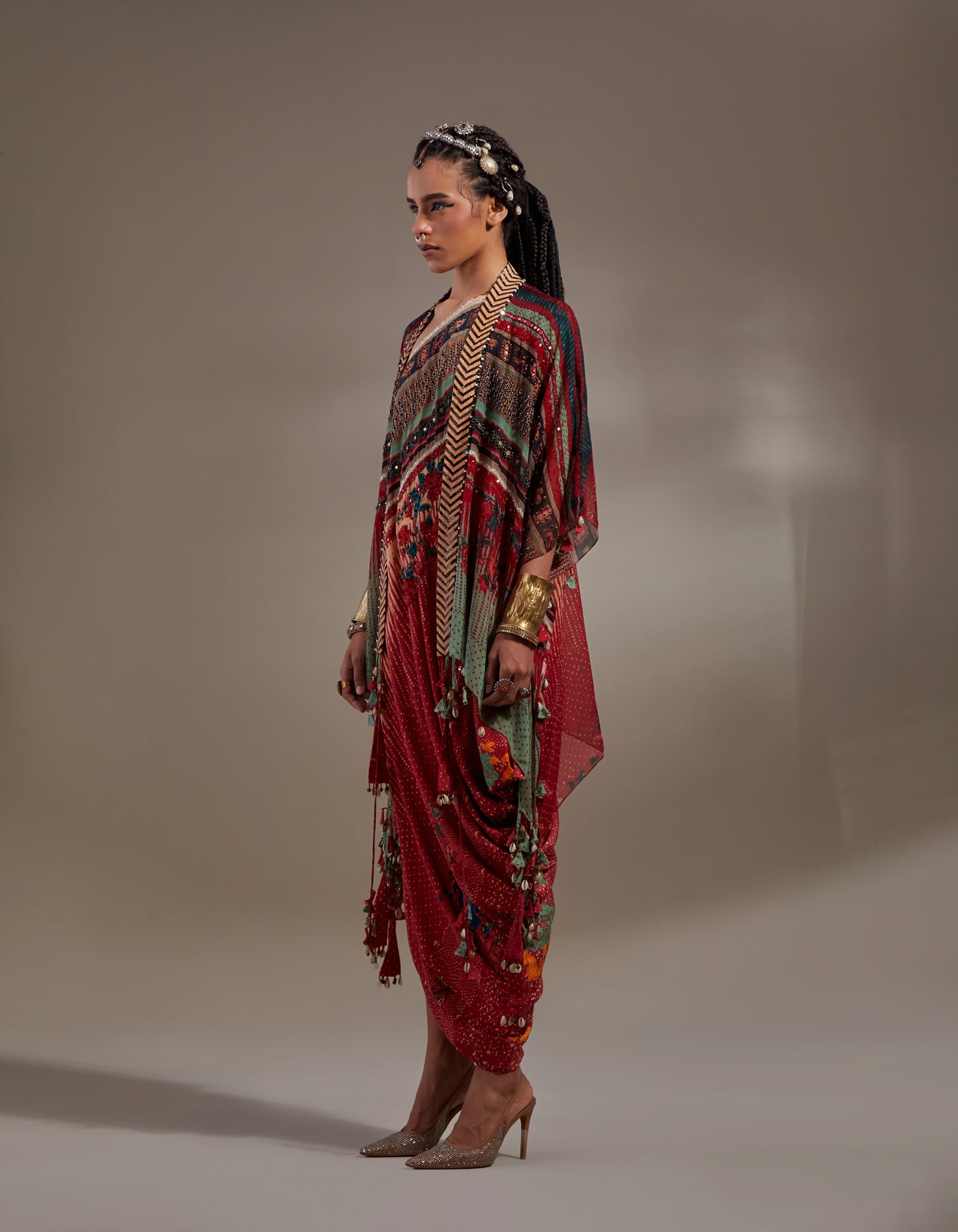 VENI DUPATTA JACKET SET