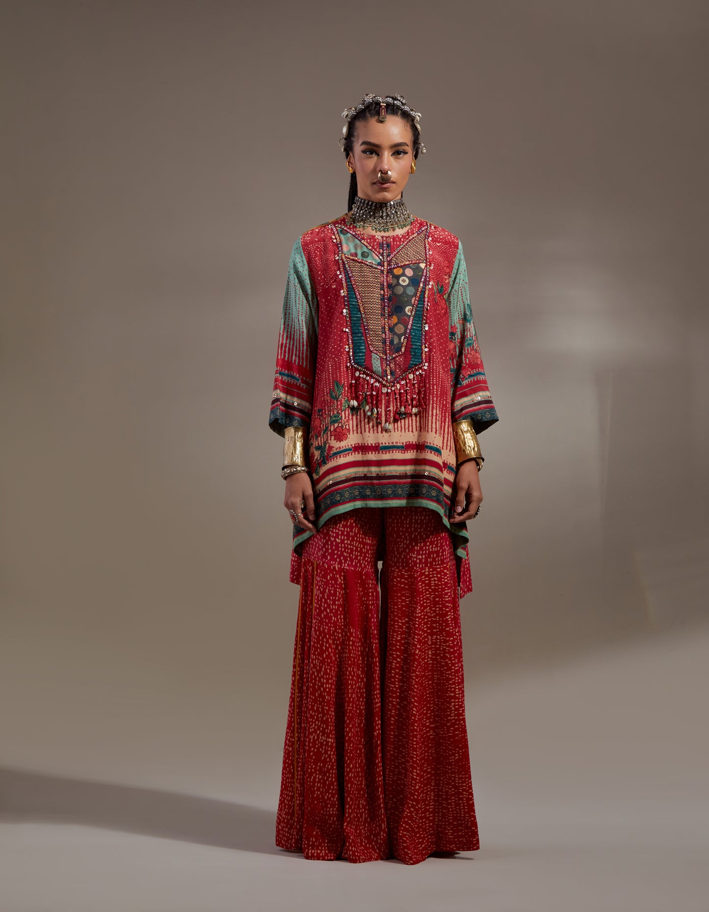 MITRA SHORT KURTA SET