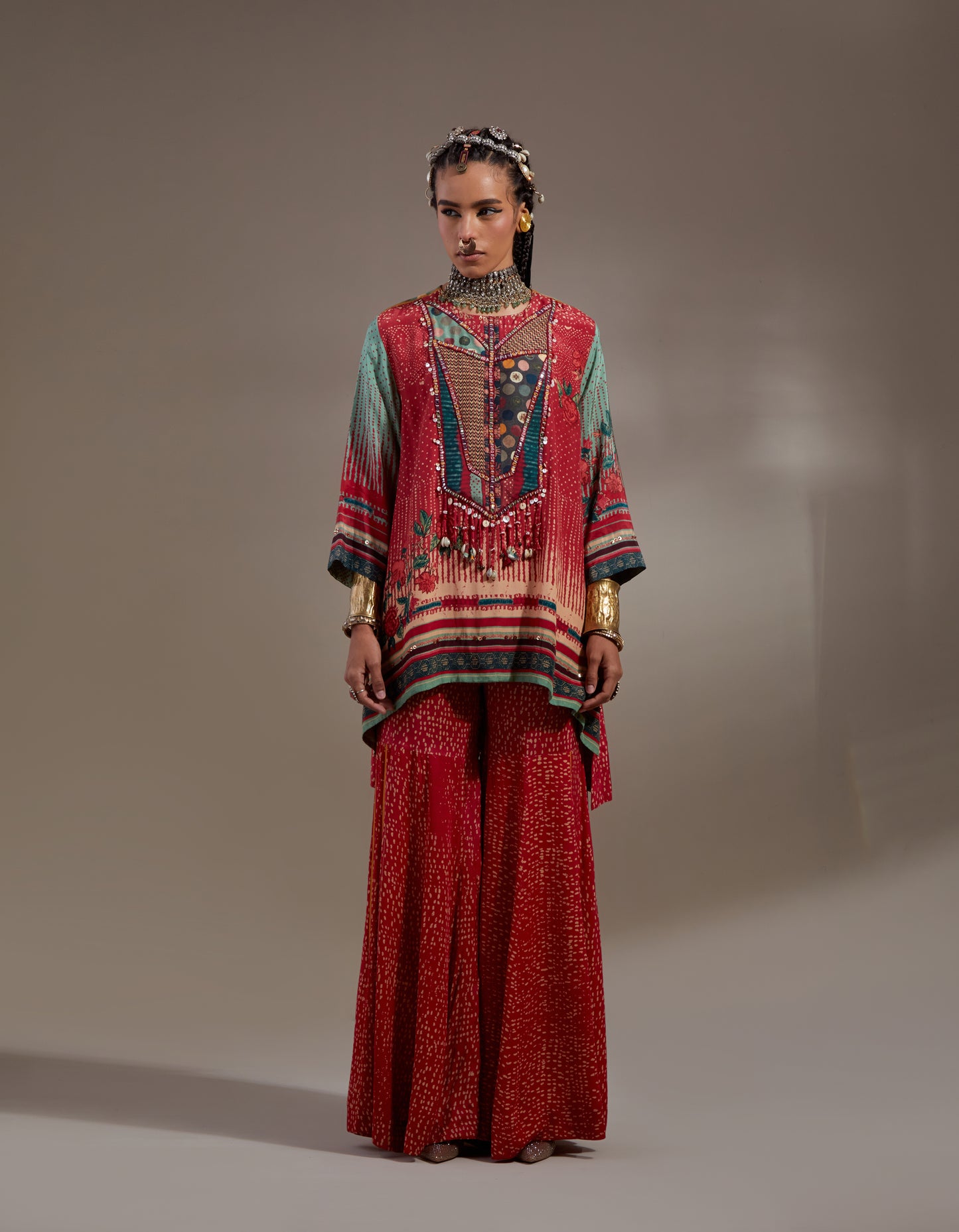 MITRA SHORT KURTA SET