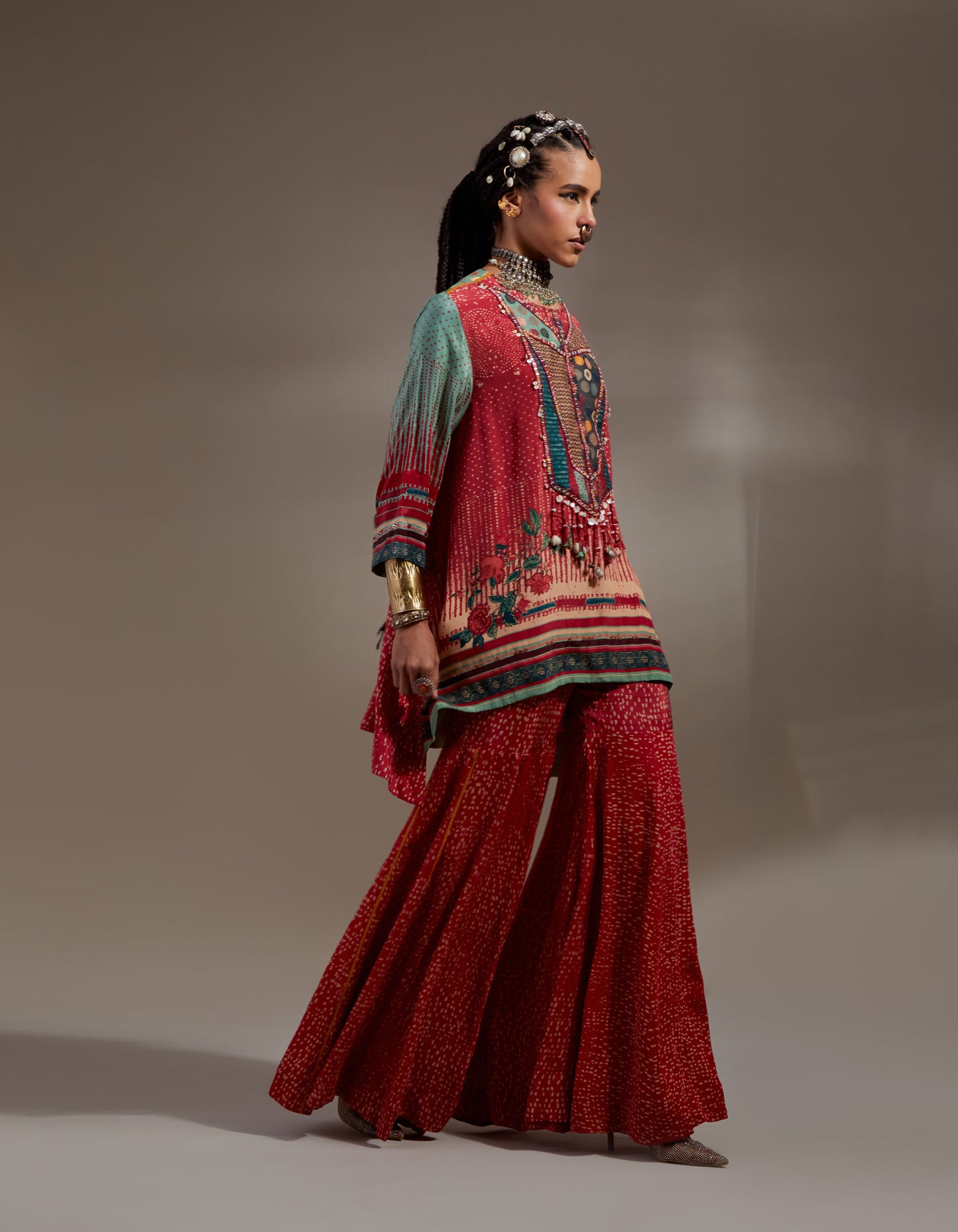 MITRA SHORT KURTA SET
