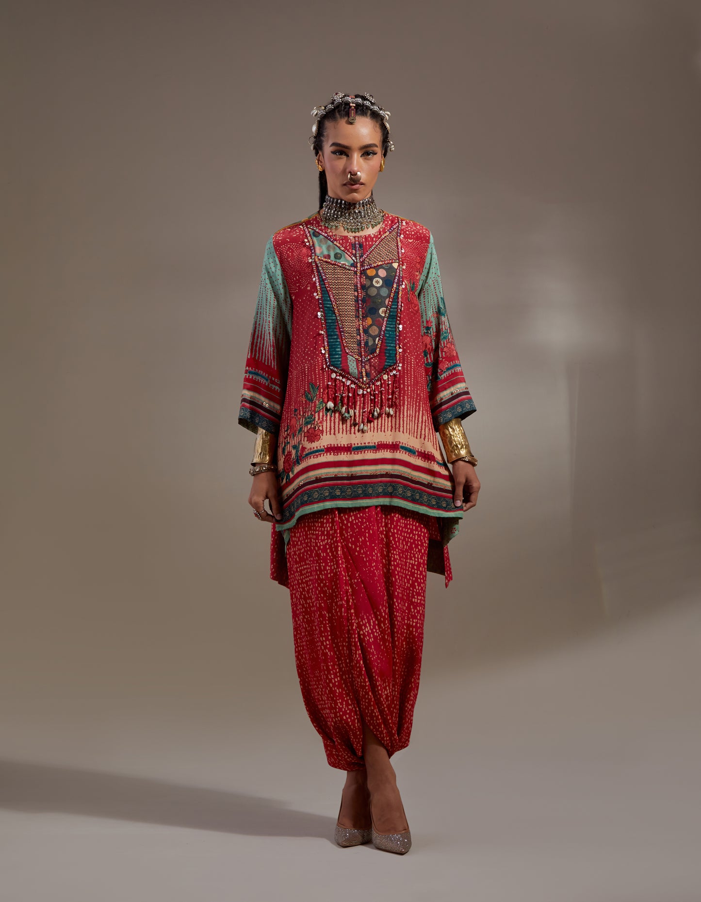 MITRA SHORT KURTA SET