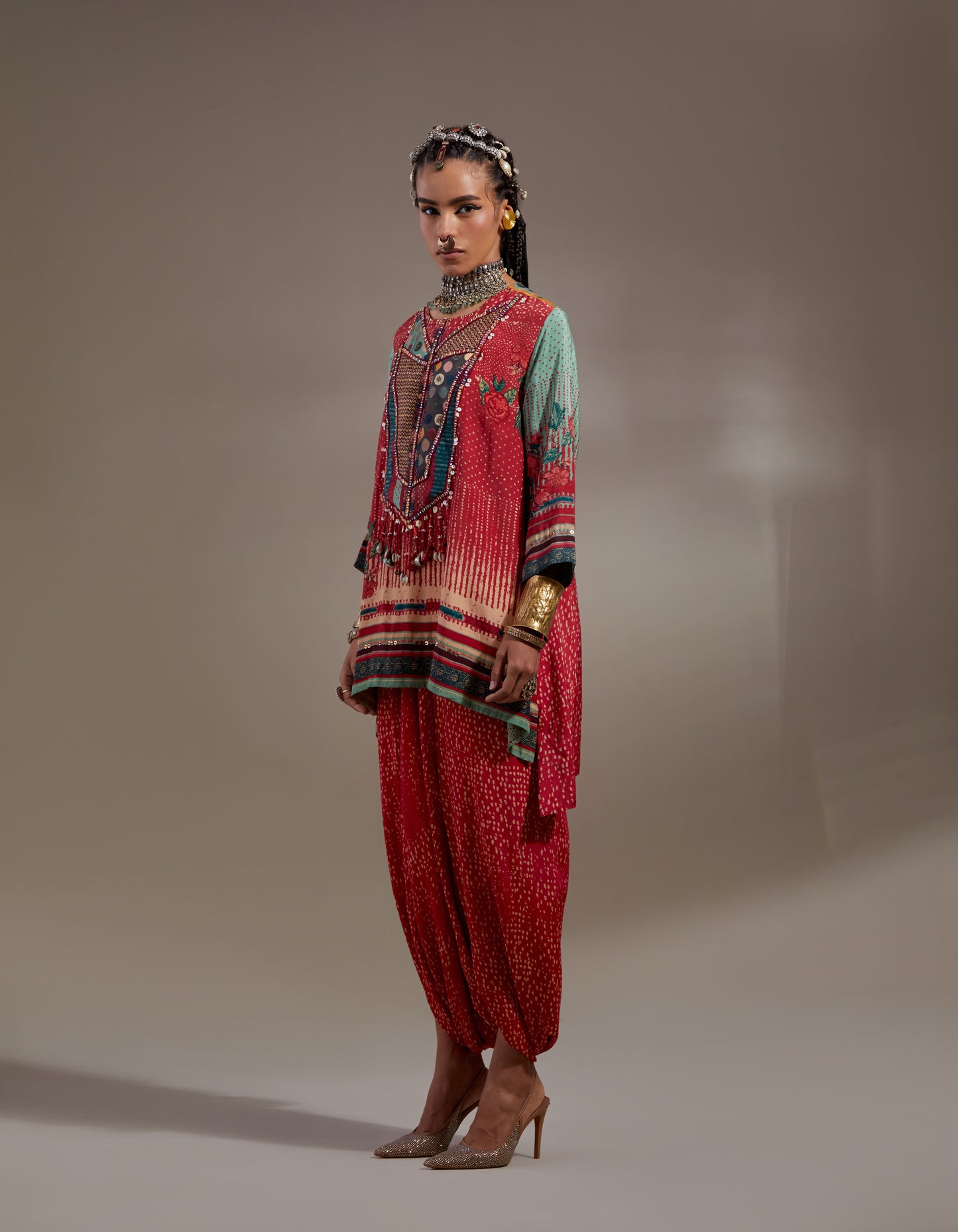 MITRA SHORT KURTA SET
