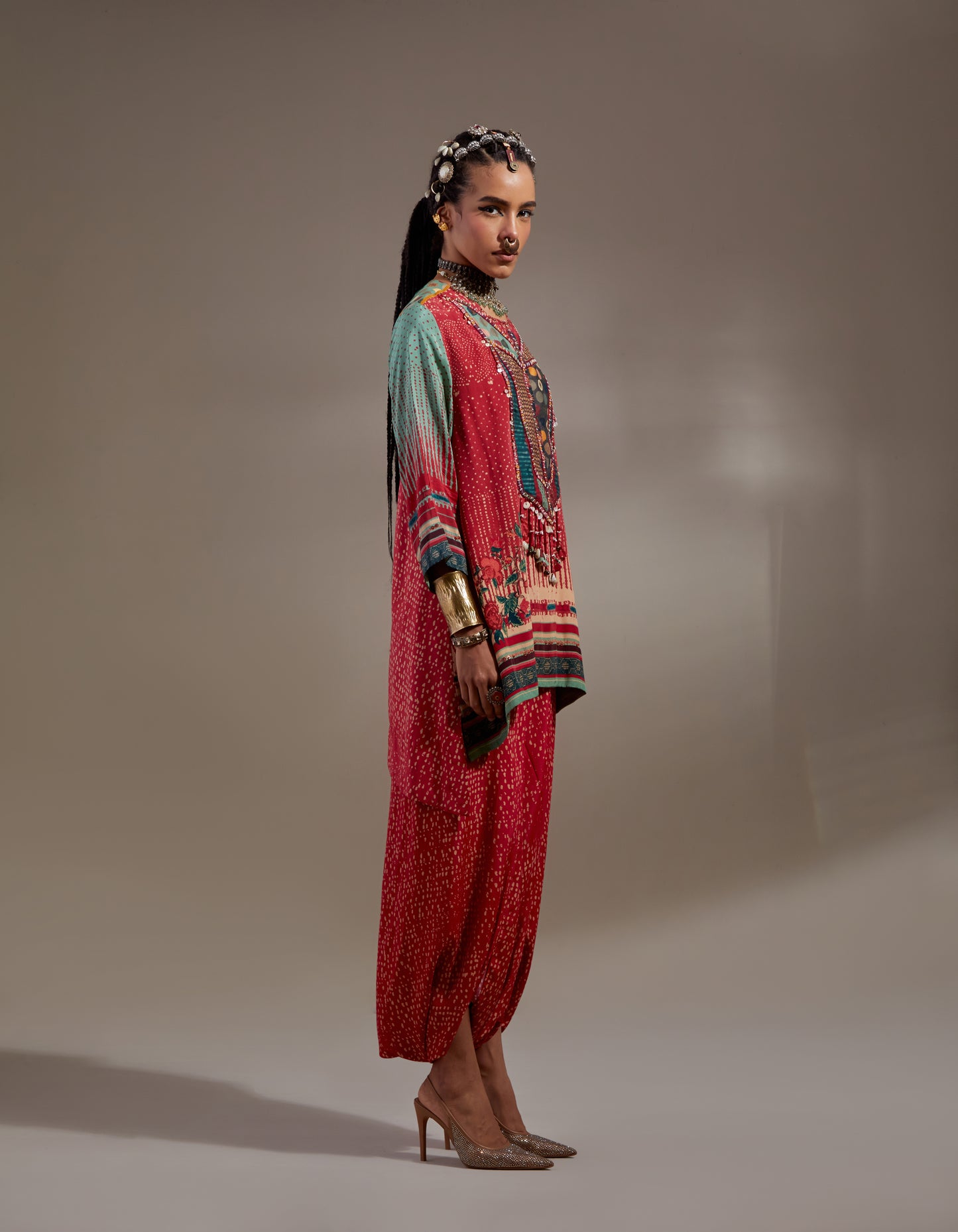 MITRA SHORT KURTA SET