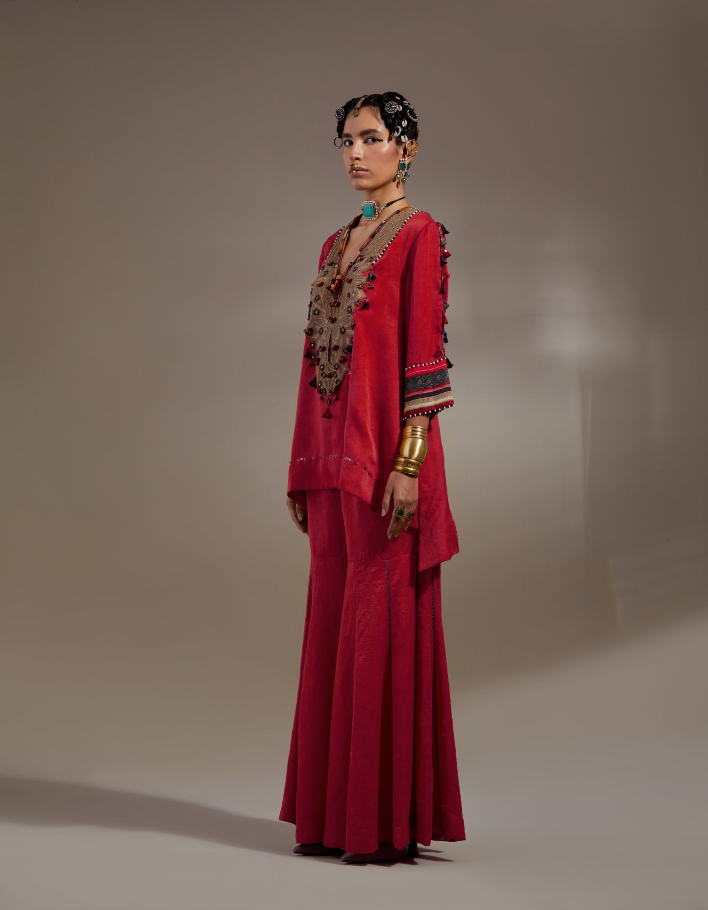 MITRA SHORT KURTA SET