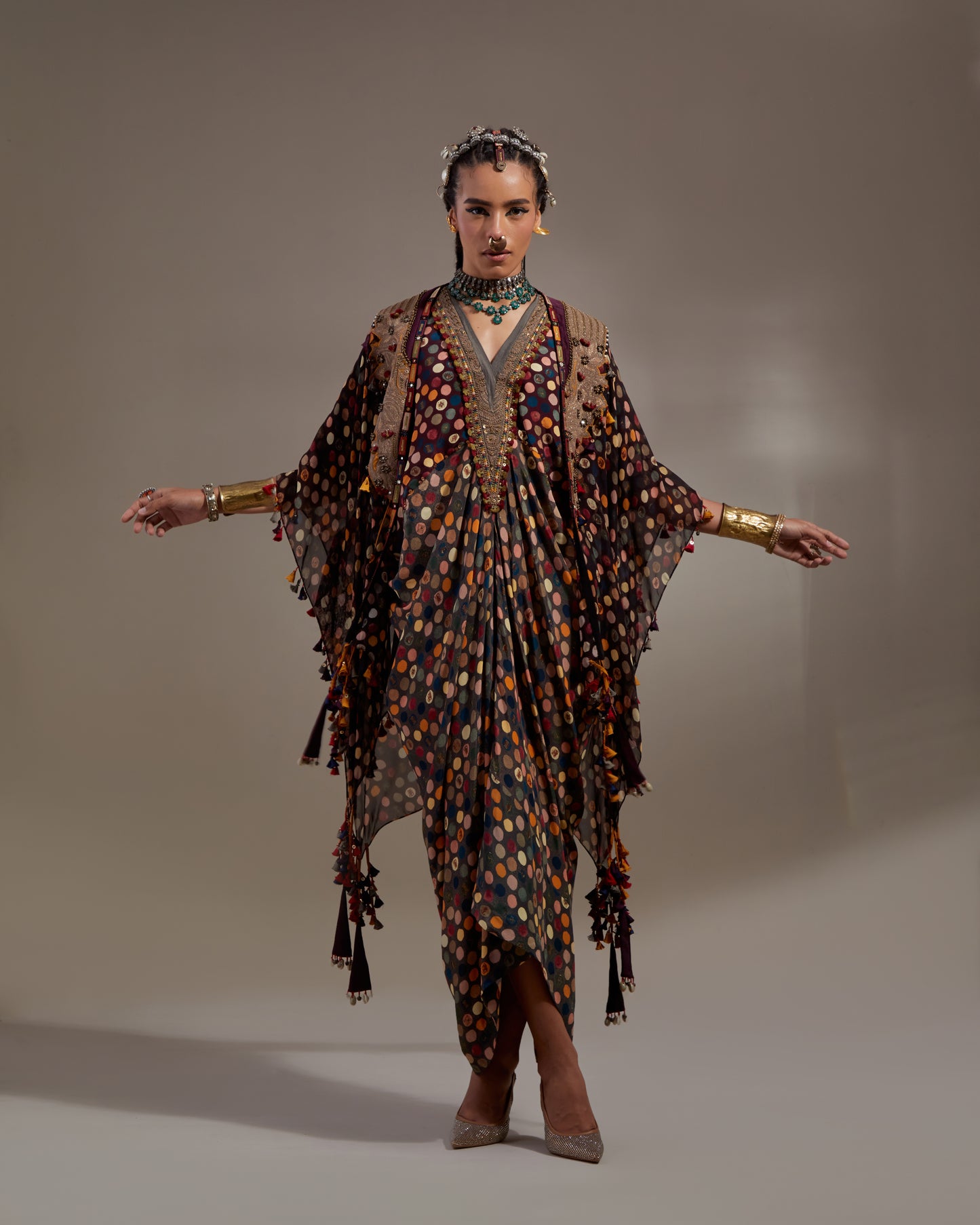 VENI DUPATTA JACKET SET