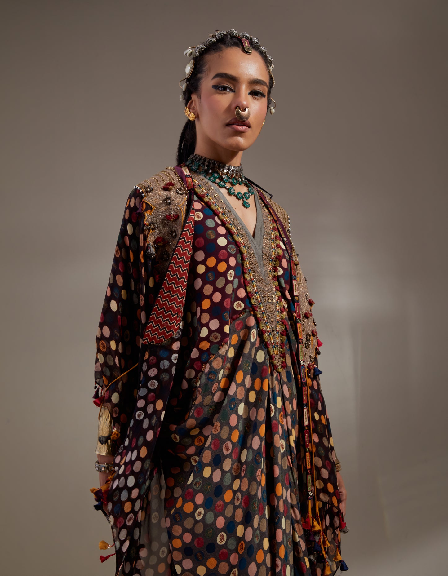VENI DUPATTA JACKET SET