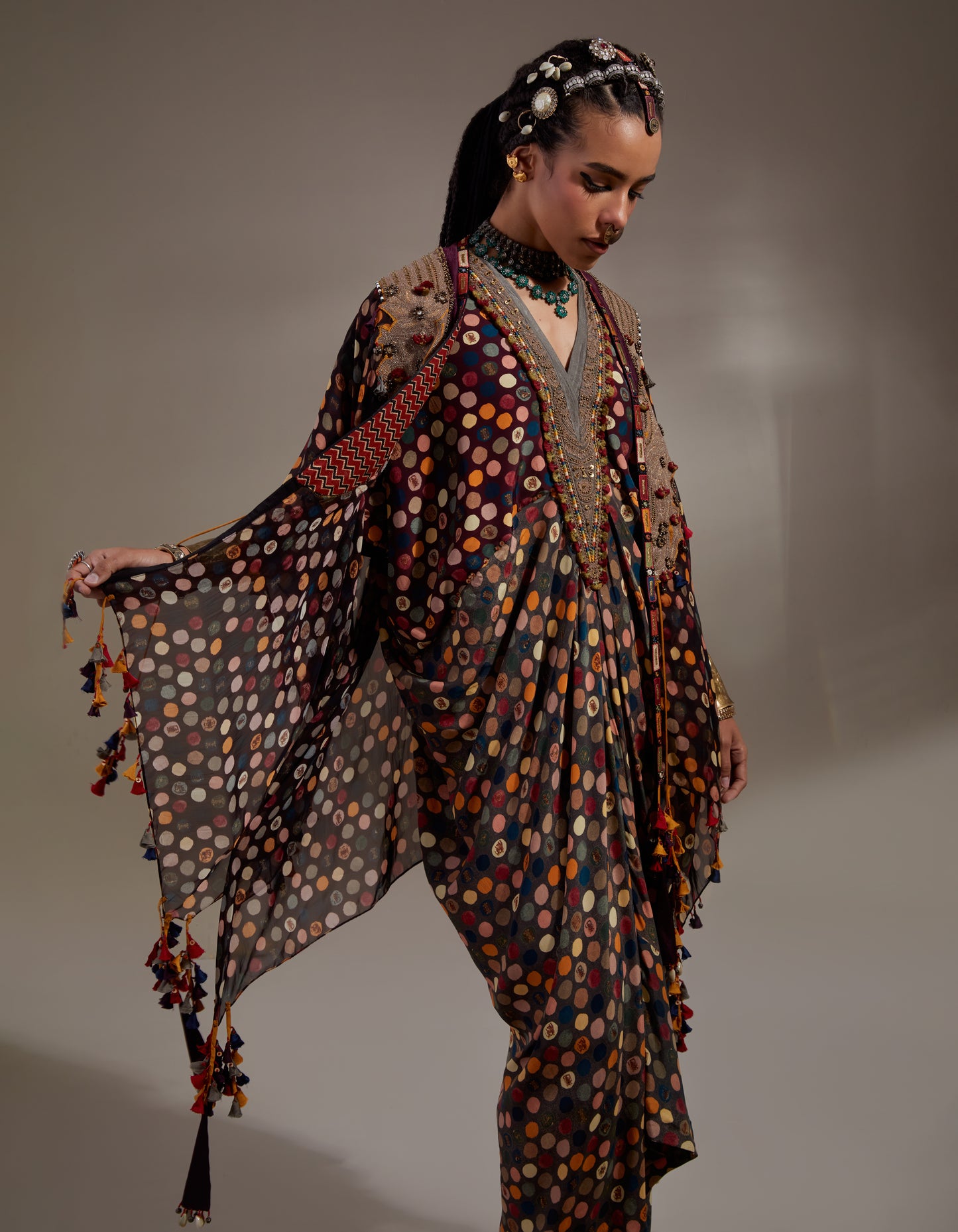 VENI DUPATTA JACKET SET