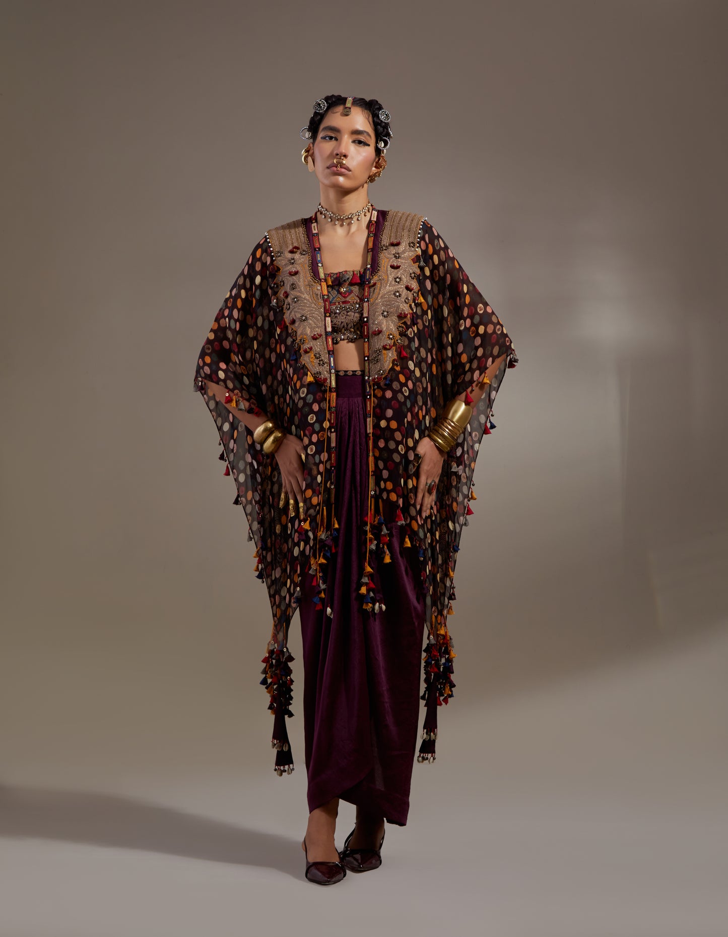 VENI DUPATTA JACKET SET