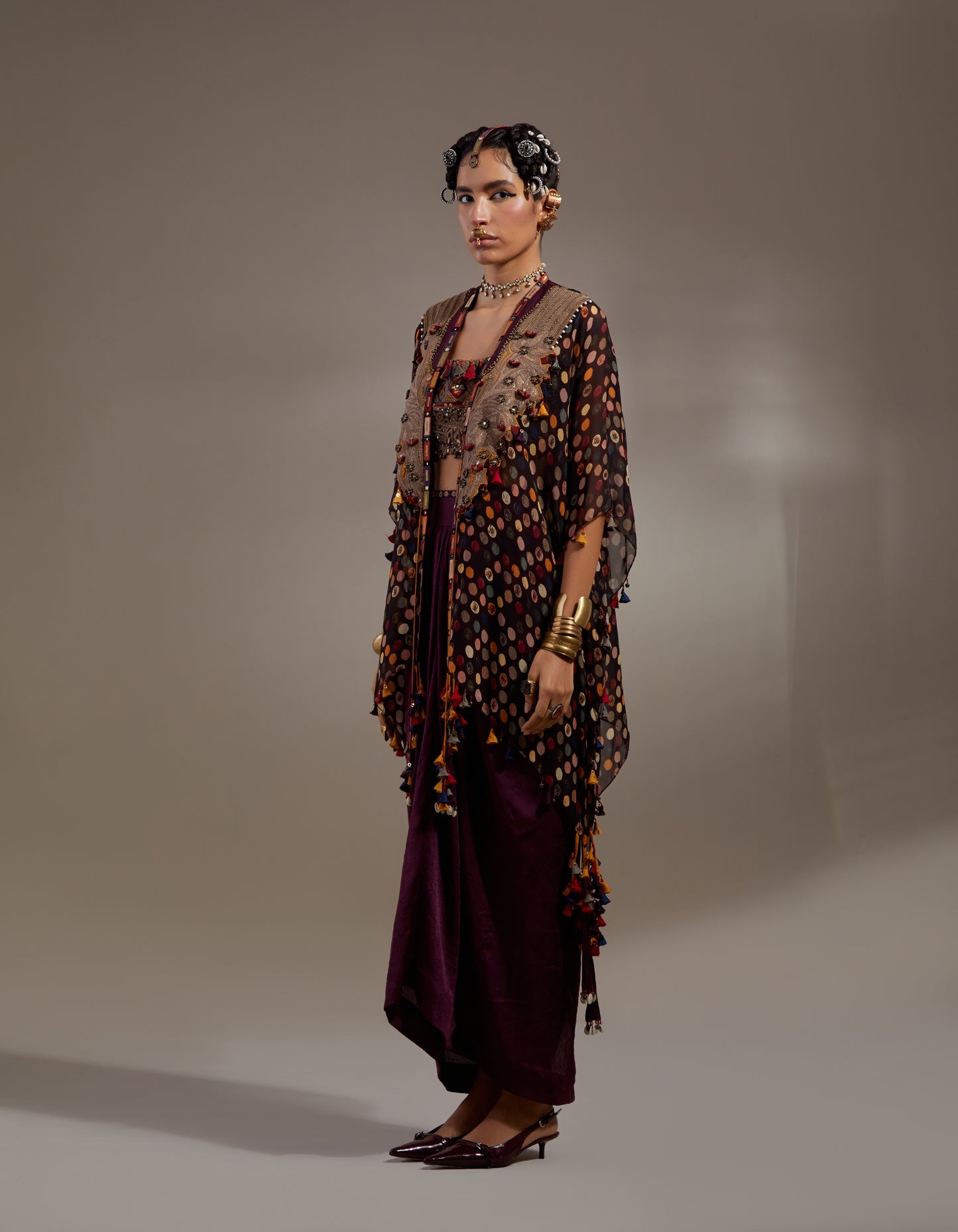 VENI DUPATTA JACKET SET