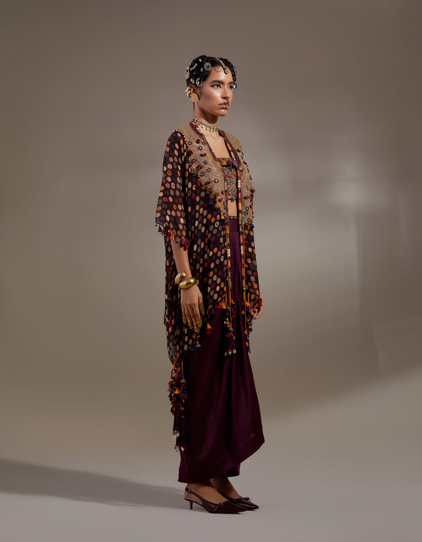VENI DUPATTA JACKET SET