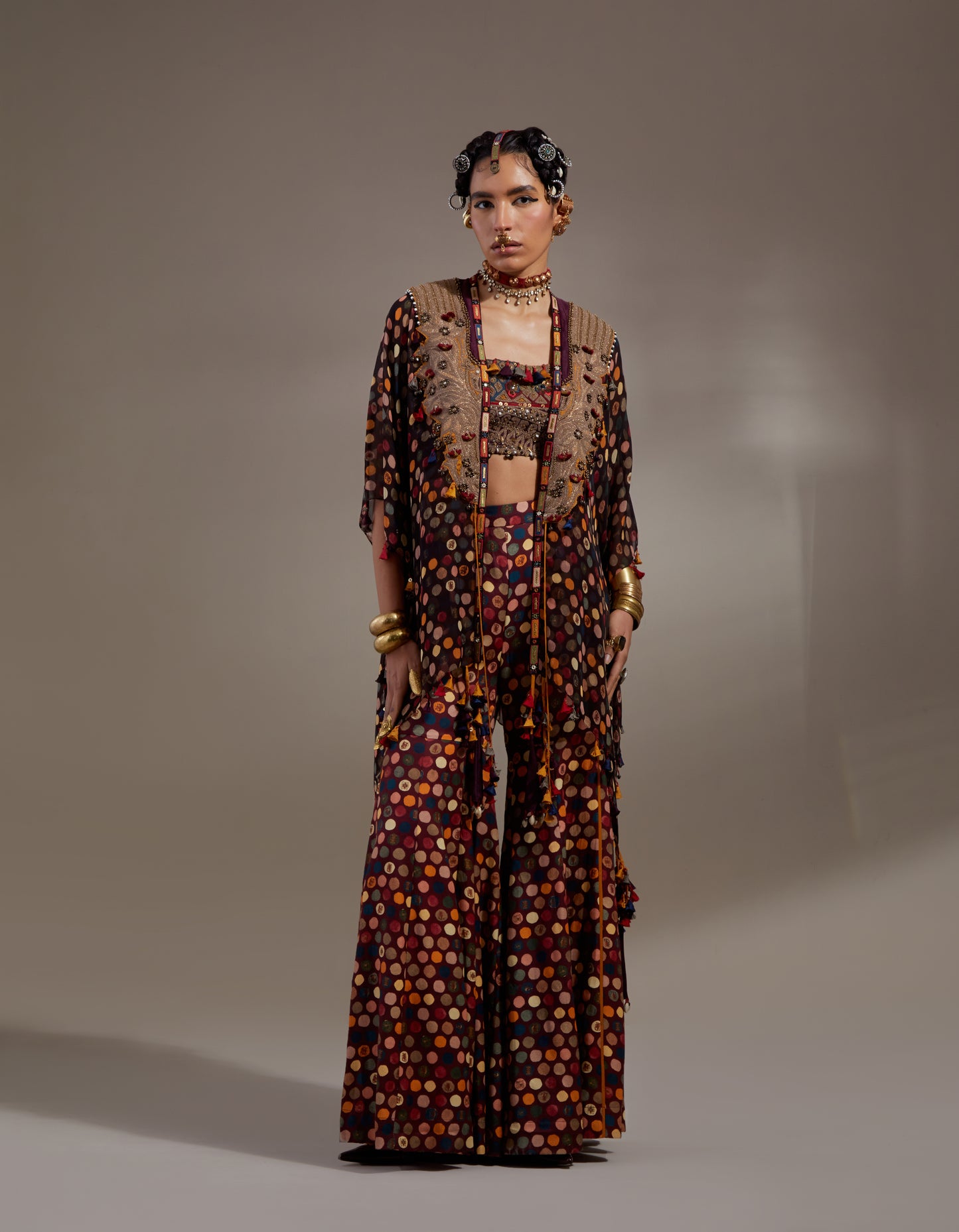 VENI DUPATTA JACKET SET