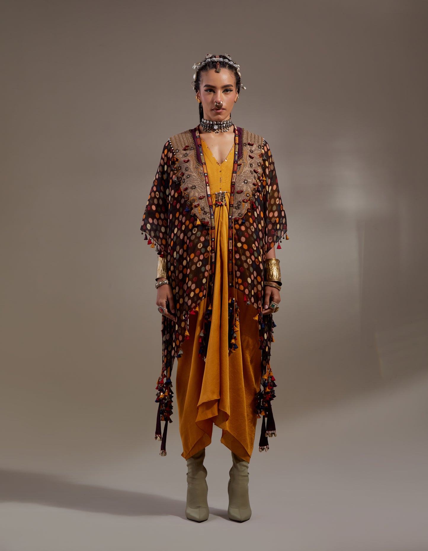 VENI DUPATTA JACKET SET