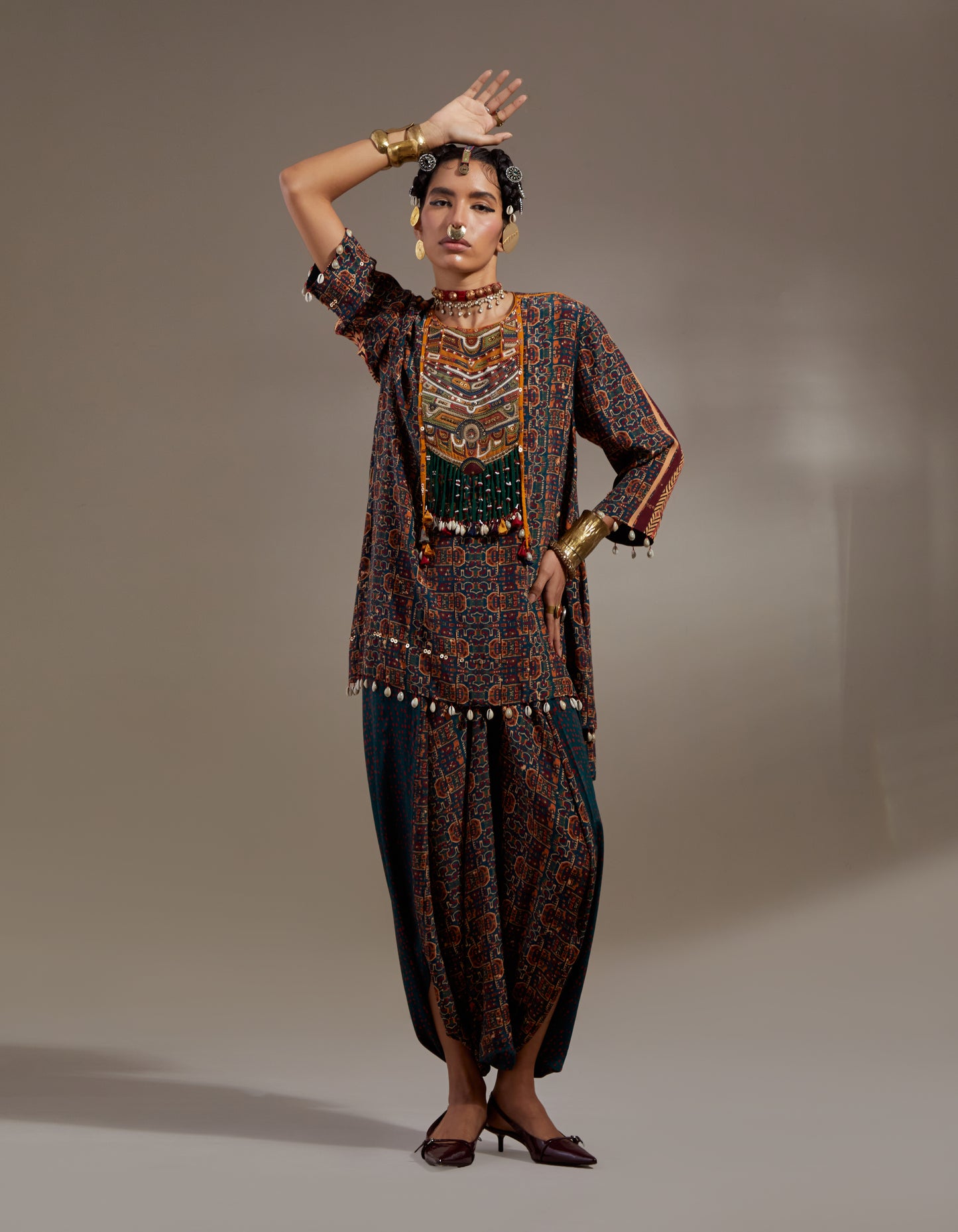 MITRA SHORT KURTA SET