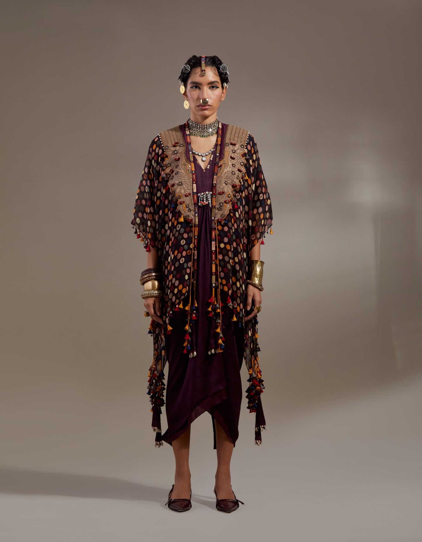 VENI DUPATTA JACKET SET