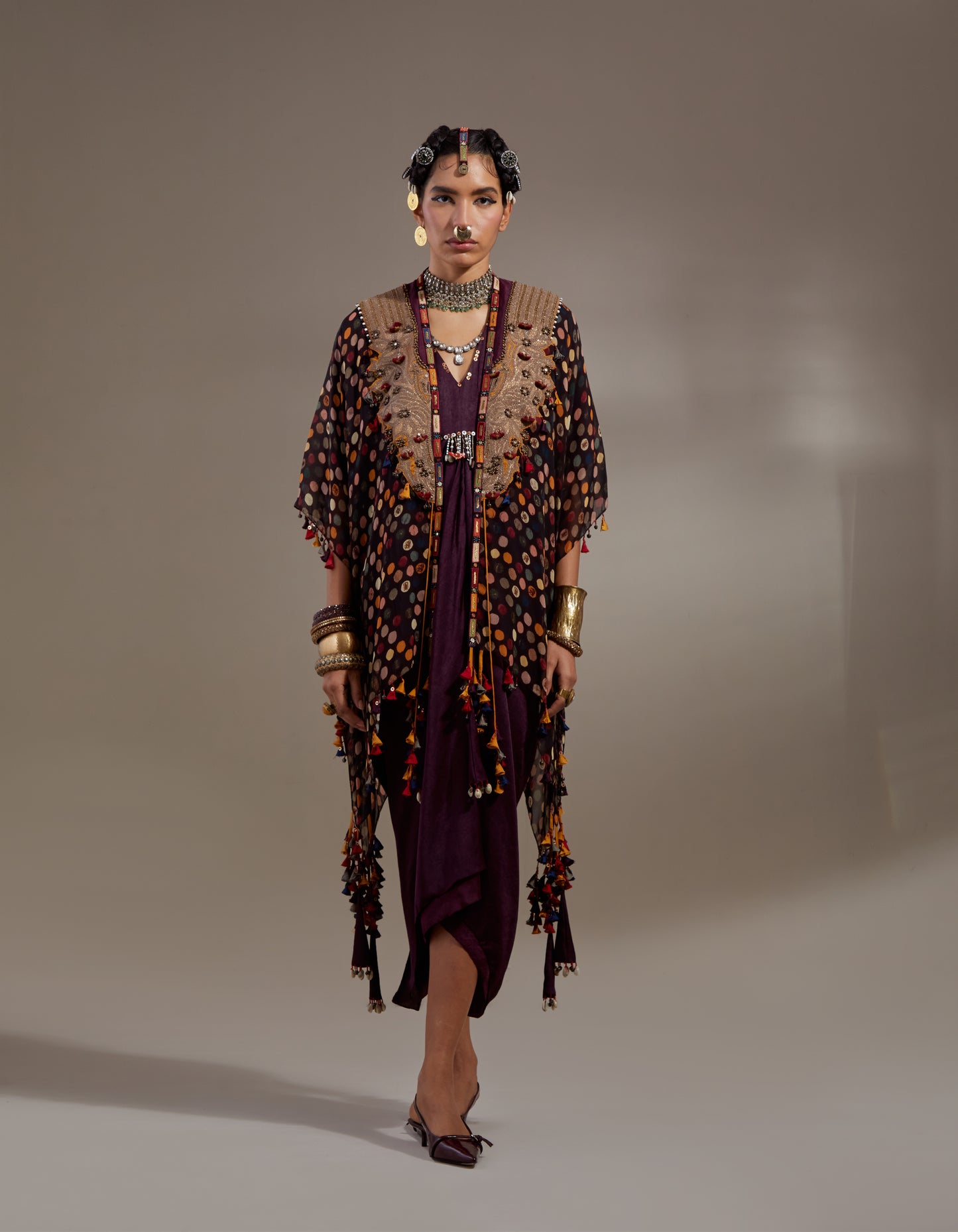 VENI DUPATTA JACKET SET