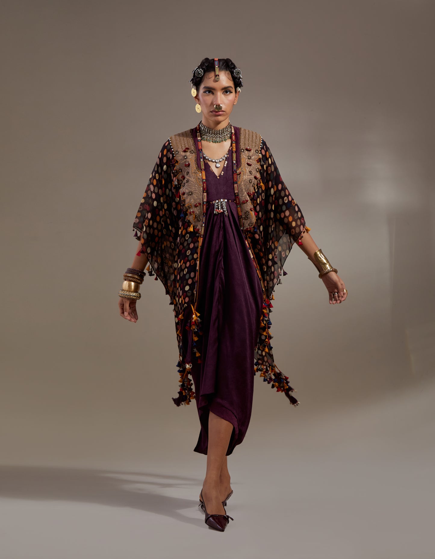 VENI DUPATTA JACKET SET