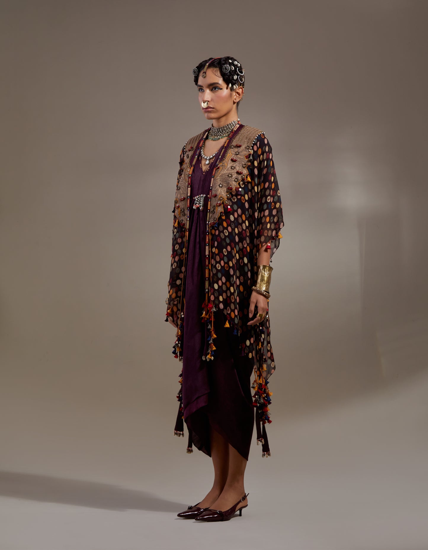 VENI DUPATTA JACKET SET
