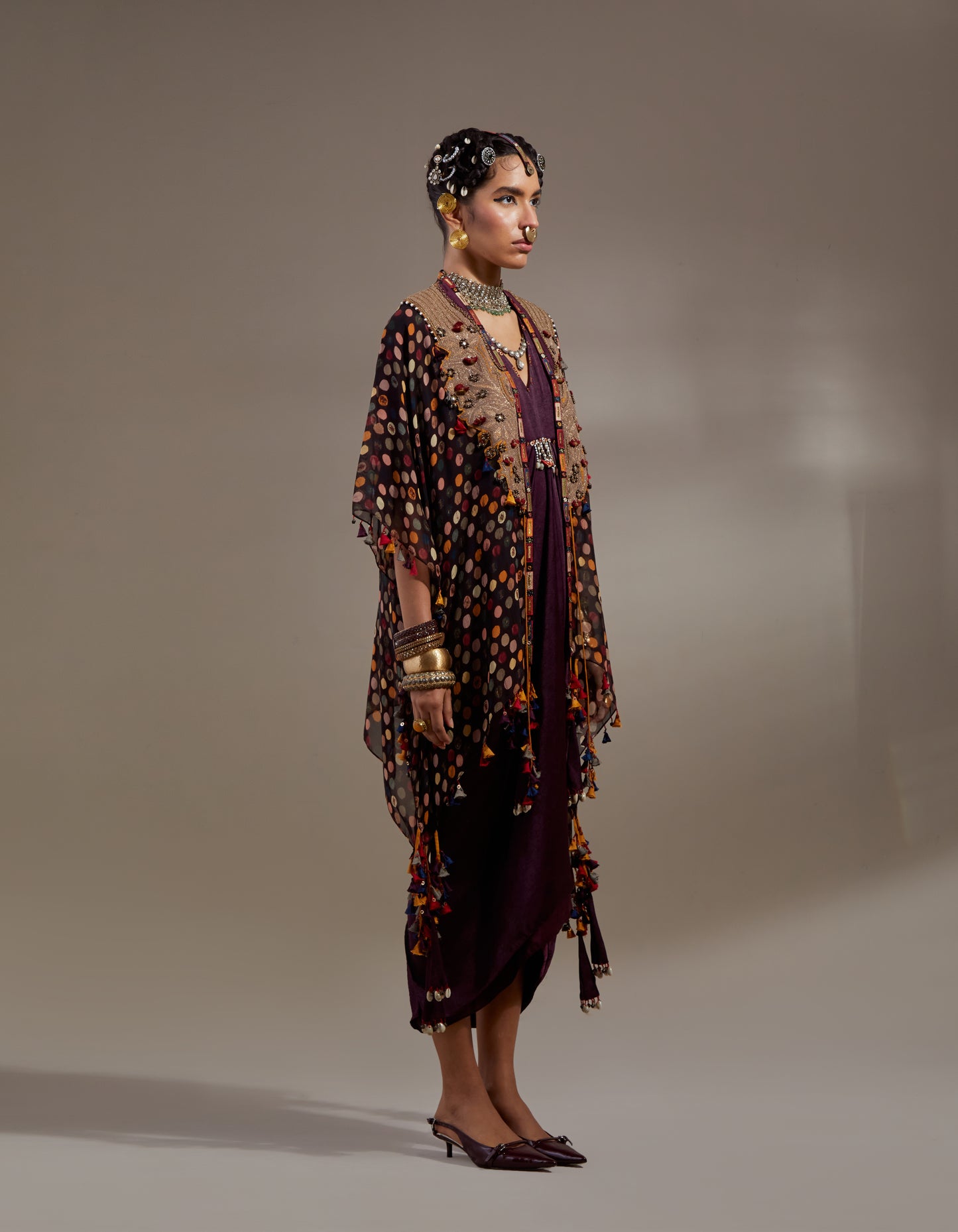 VENI DUPATTA JACKET SET