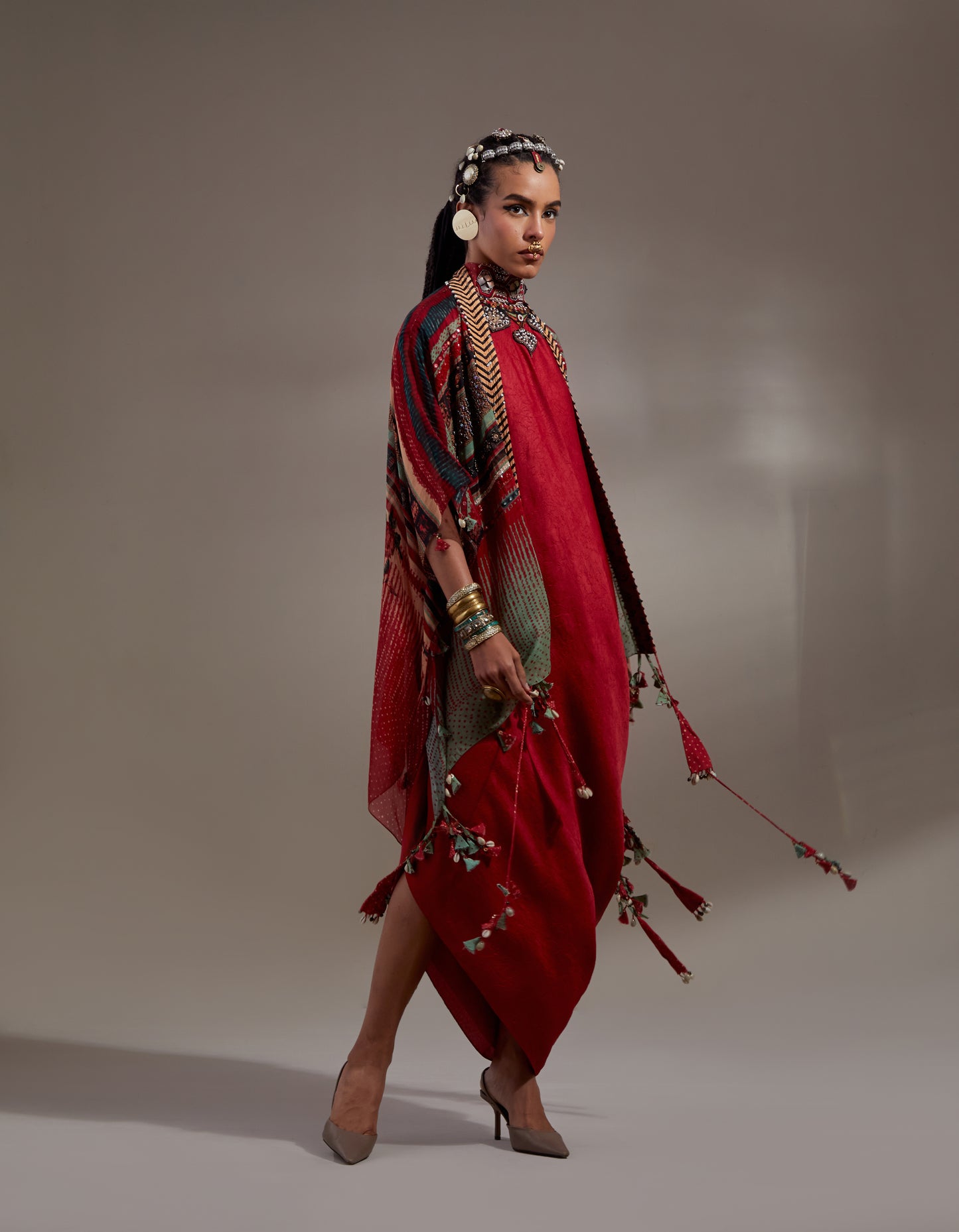 VENI DUPATTA JACKET SET