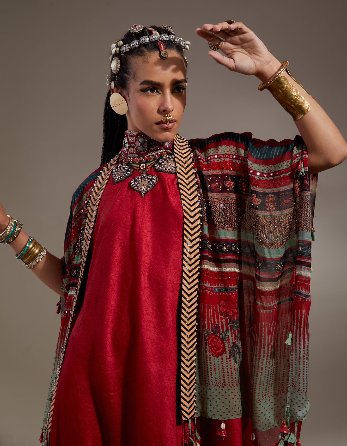 VENI DUPATTA JACKET SET