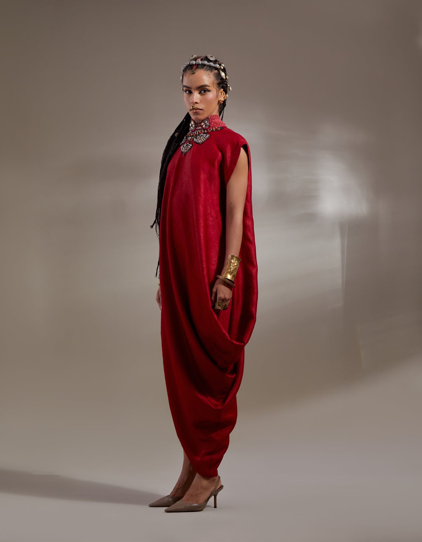 RASA DROP SHOULDER DRESS