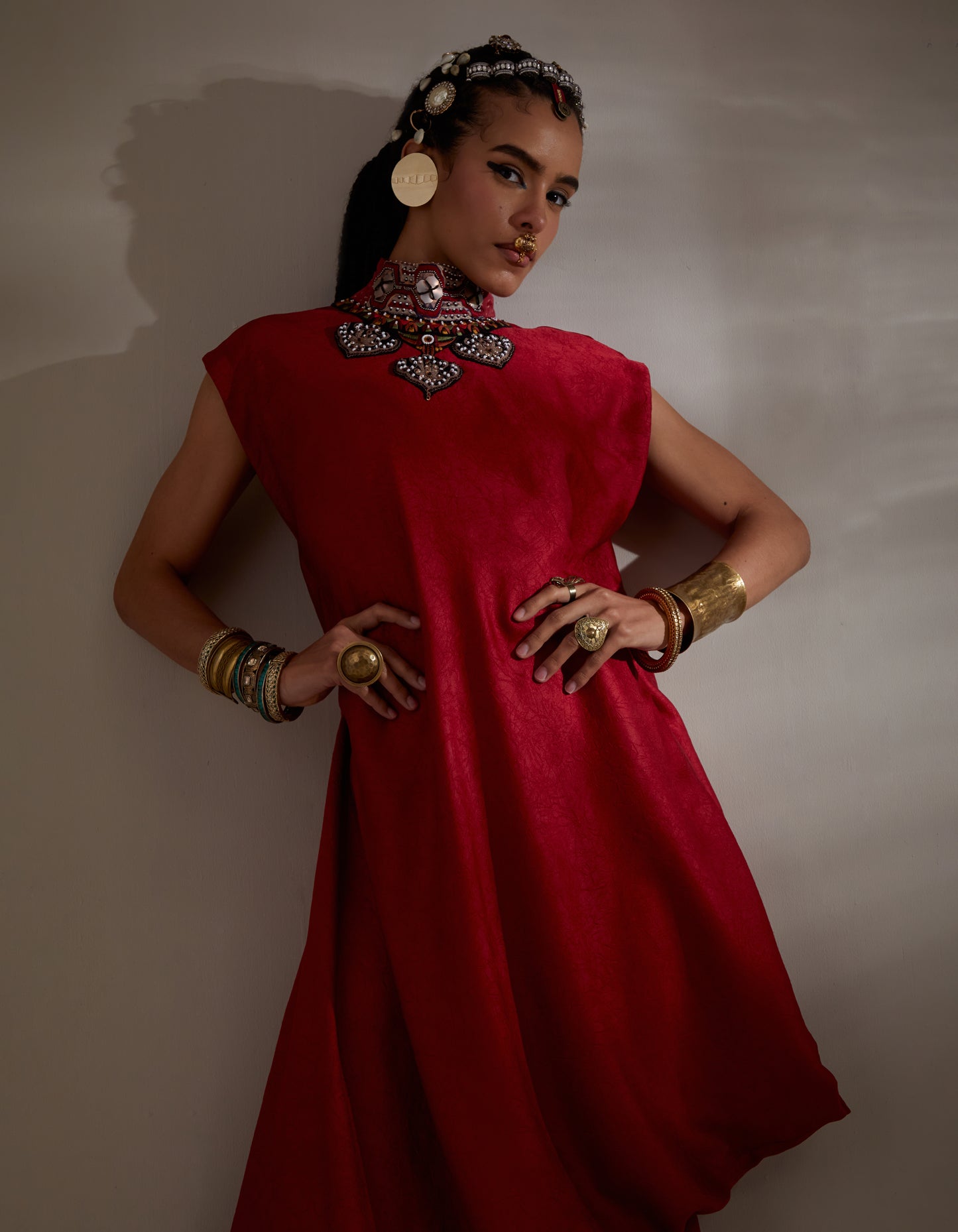 RASA DROP SHOULDER DRESS