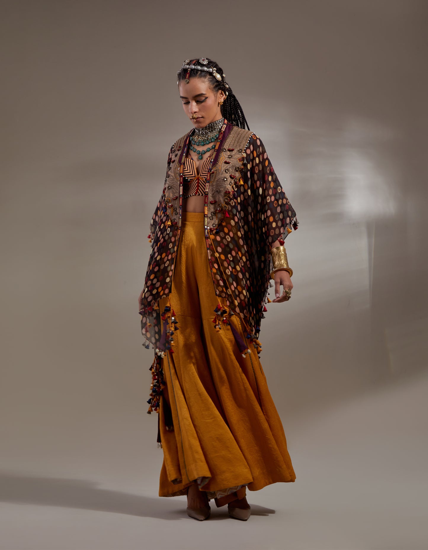 VENI DUPATTA JACKET SET