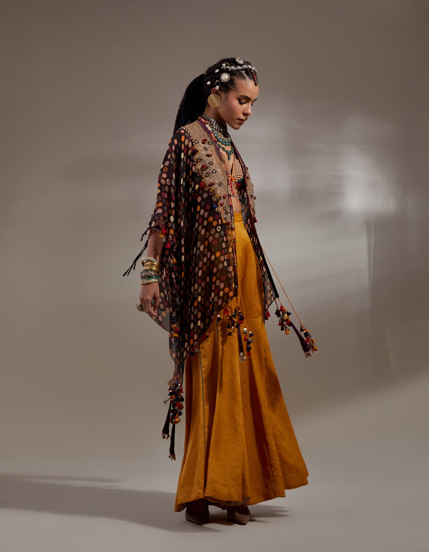 VENI DUPATTA JACKET SET