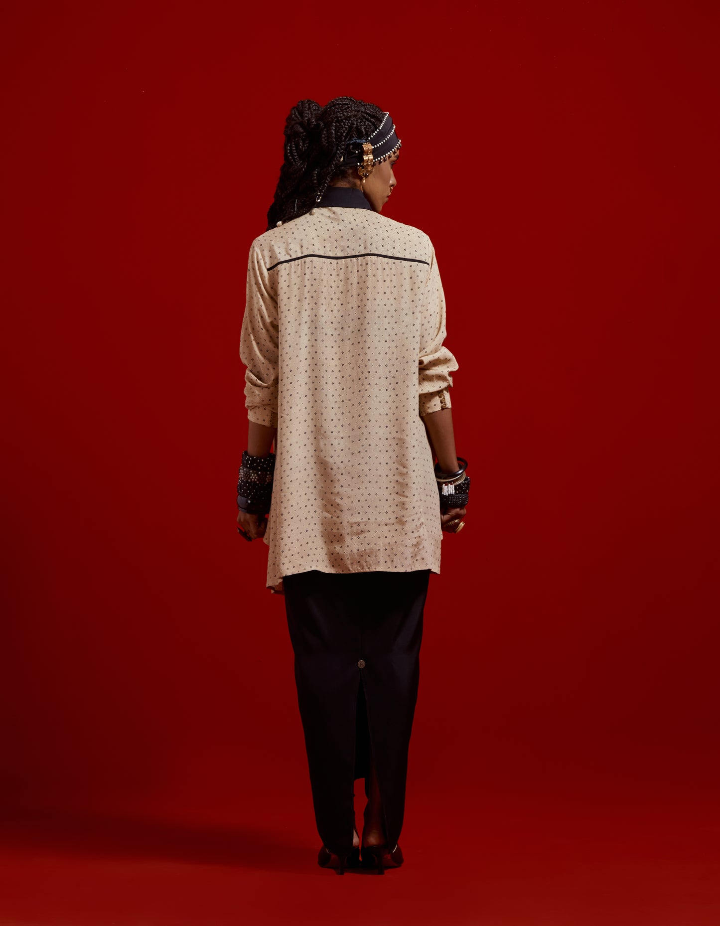 ATRI STRAIGHT SHIRT SET