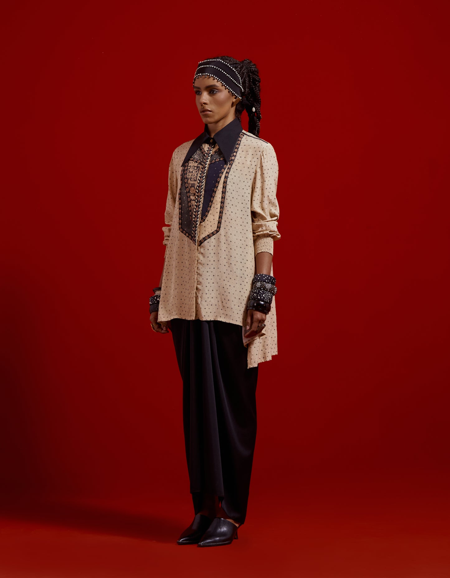 ATRI STRAIGHT SHIRT SET