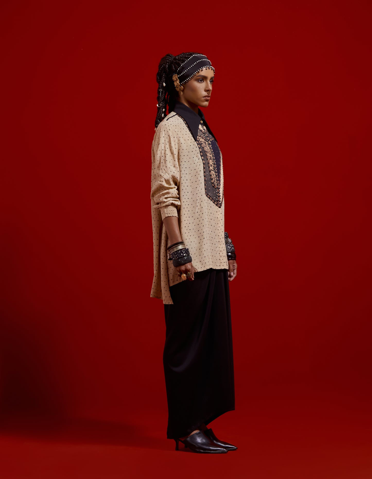 ATRI STRAIGHT SHIRT SET