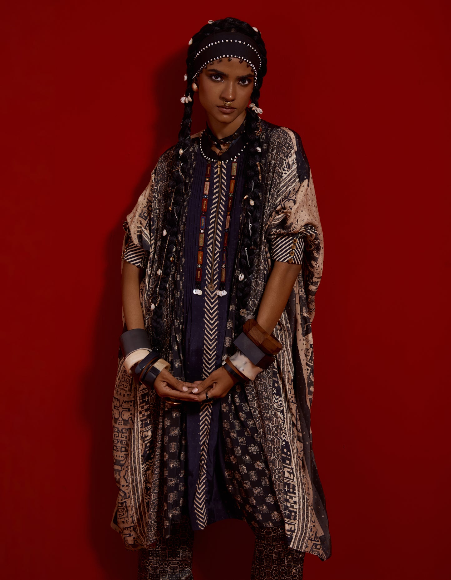 RITU KAFTAAN TUNIC SET