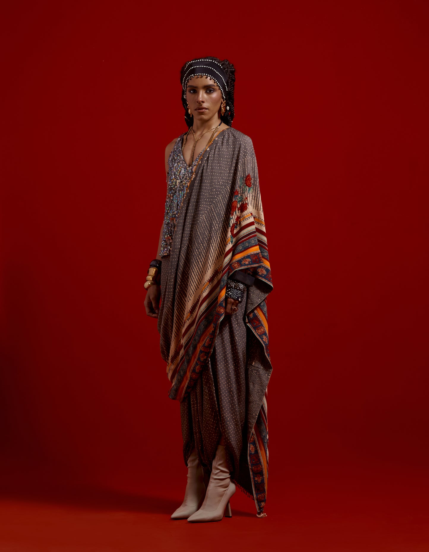 SADHVI DRAPED SAREE