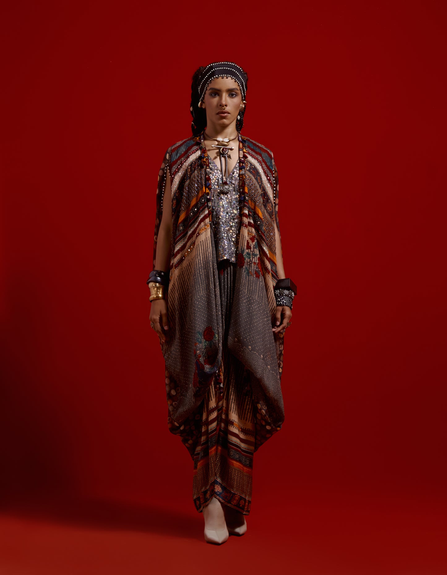 RITU KAFTAAN DUPATTA JACKET
