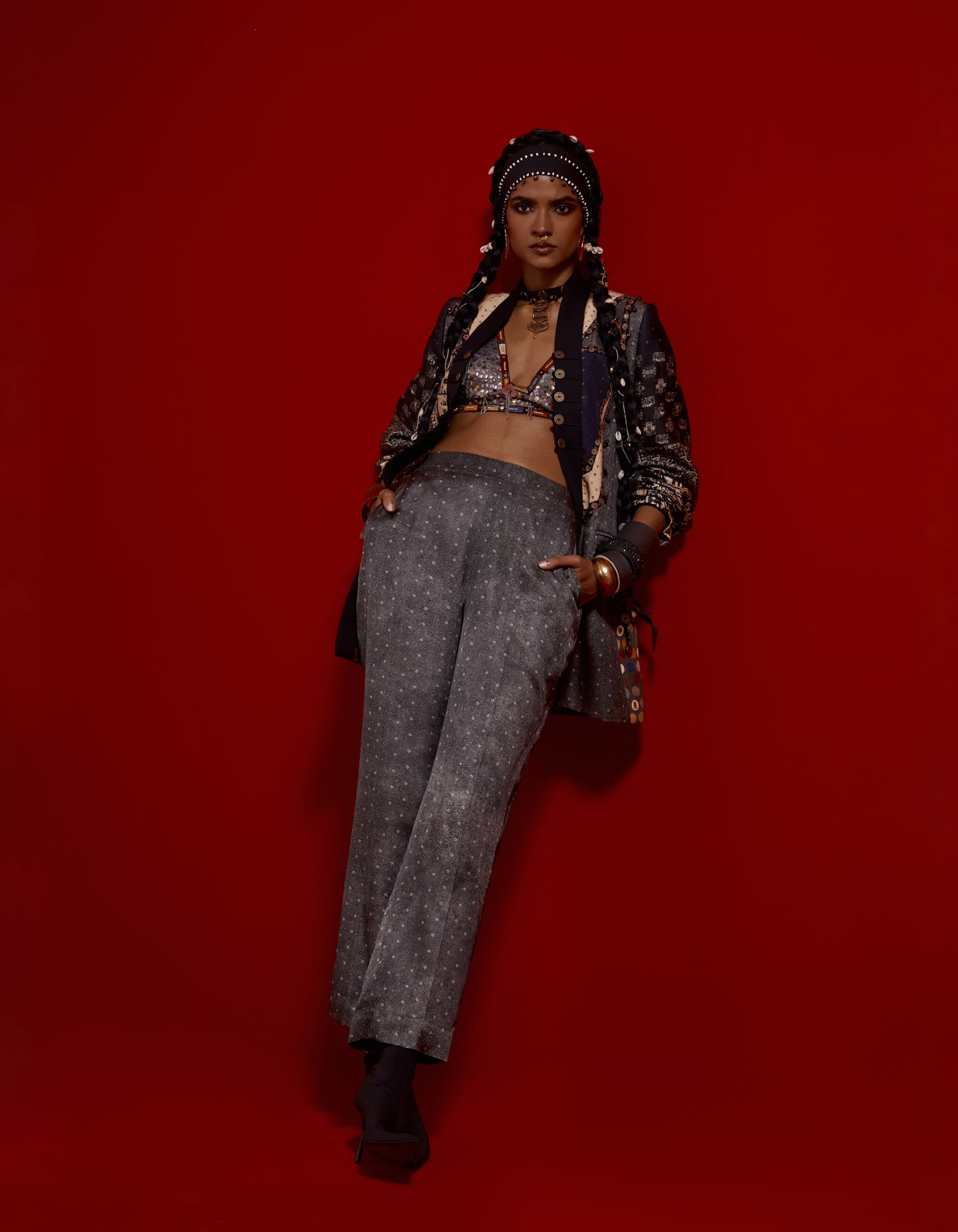 OPEN DHANA JACKET SET