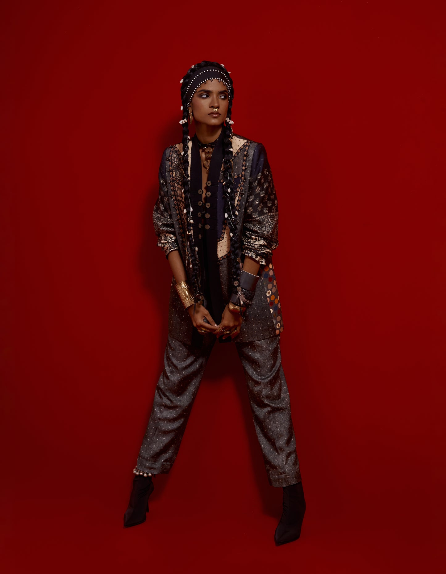 OPEN DHANA JACKET SET