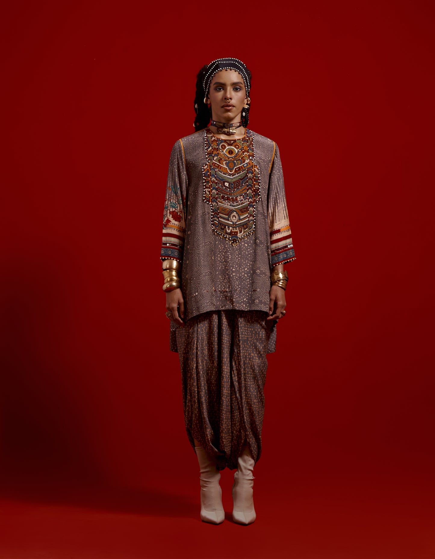 MITRA SHORT KURTA SET
