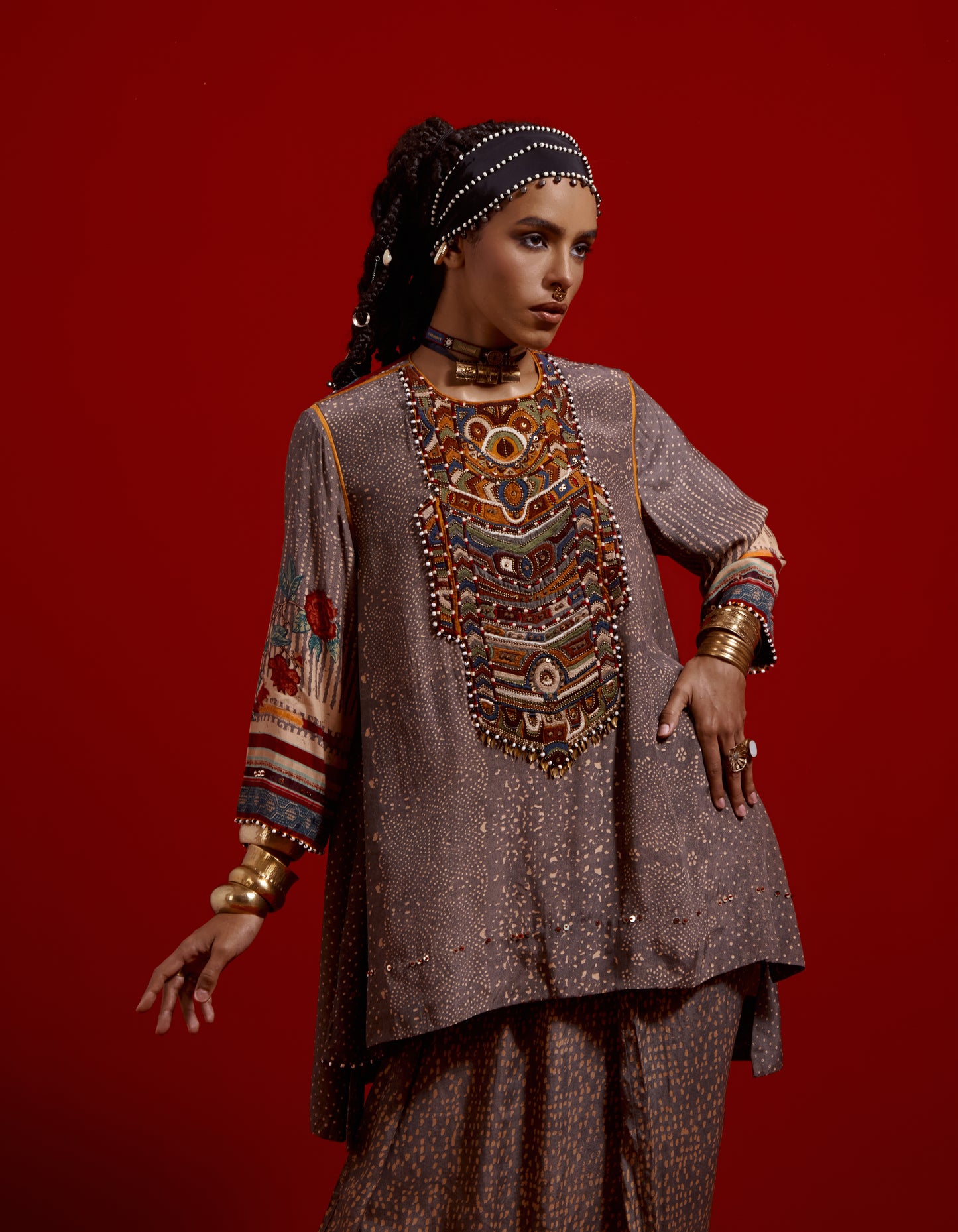 MITRA SHORT KURTA SET