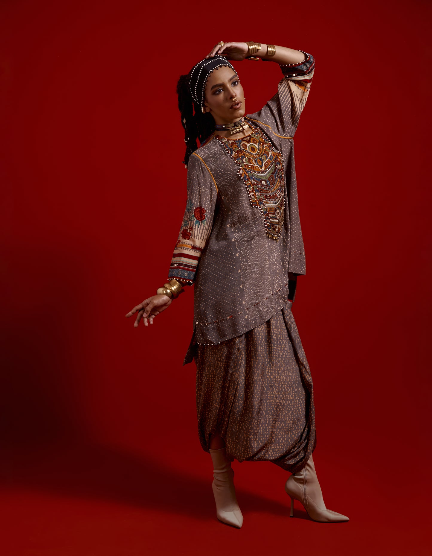 MITRA SHORT KURTA SET
