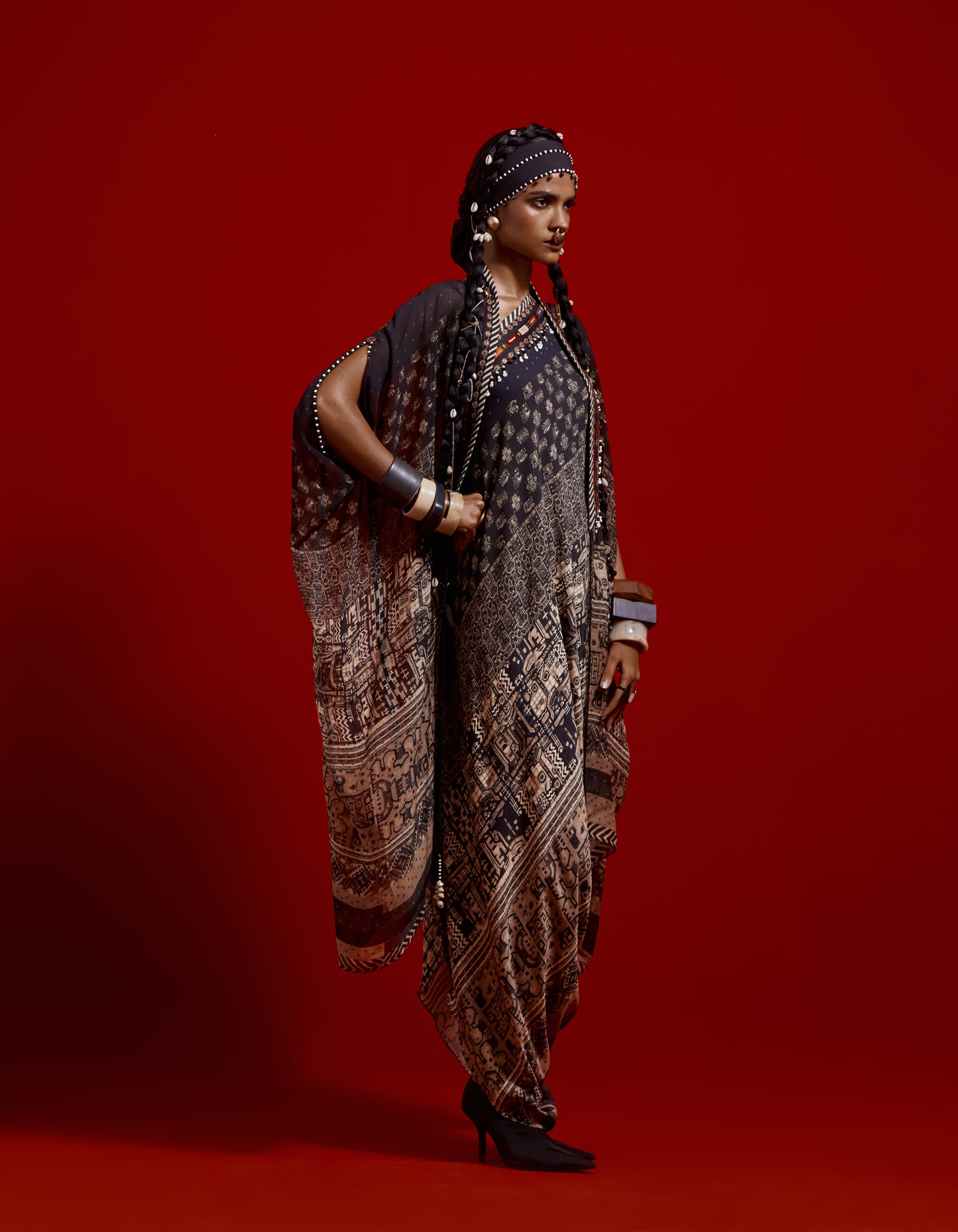 RITU KAFTAAN MIDI JACKET