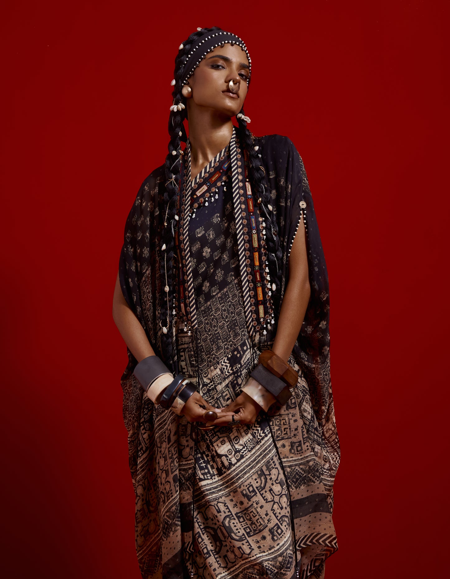 RITU KAFTAAN MIDI JACKET
