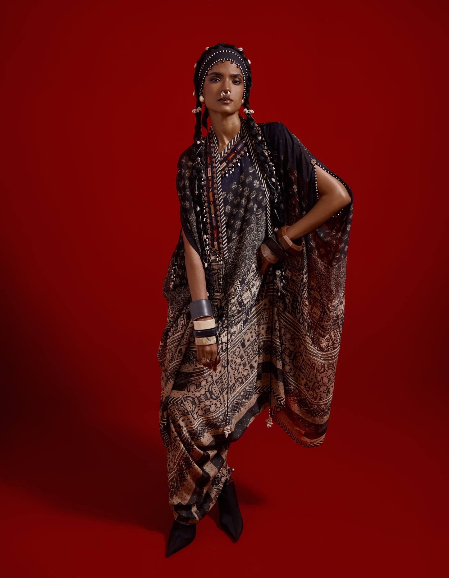 RITU KAFTAAN MIDI JACKET