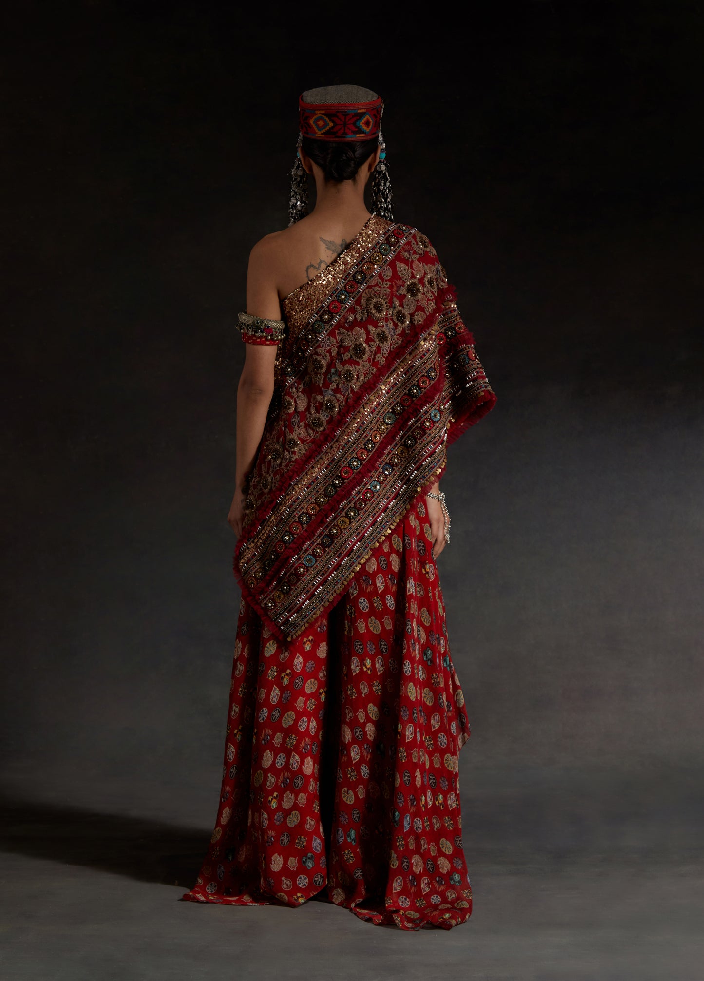 RASA ONE SHOULDER TOP SET